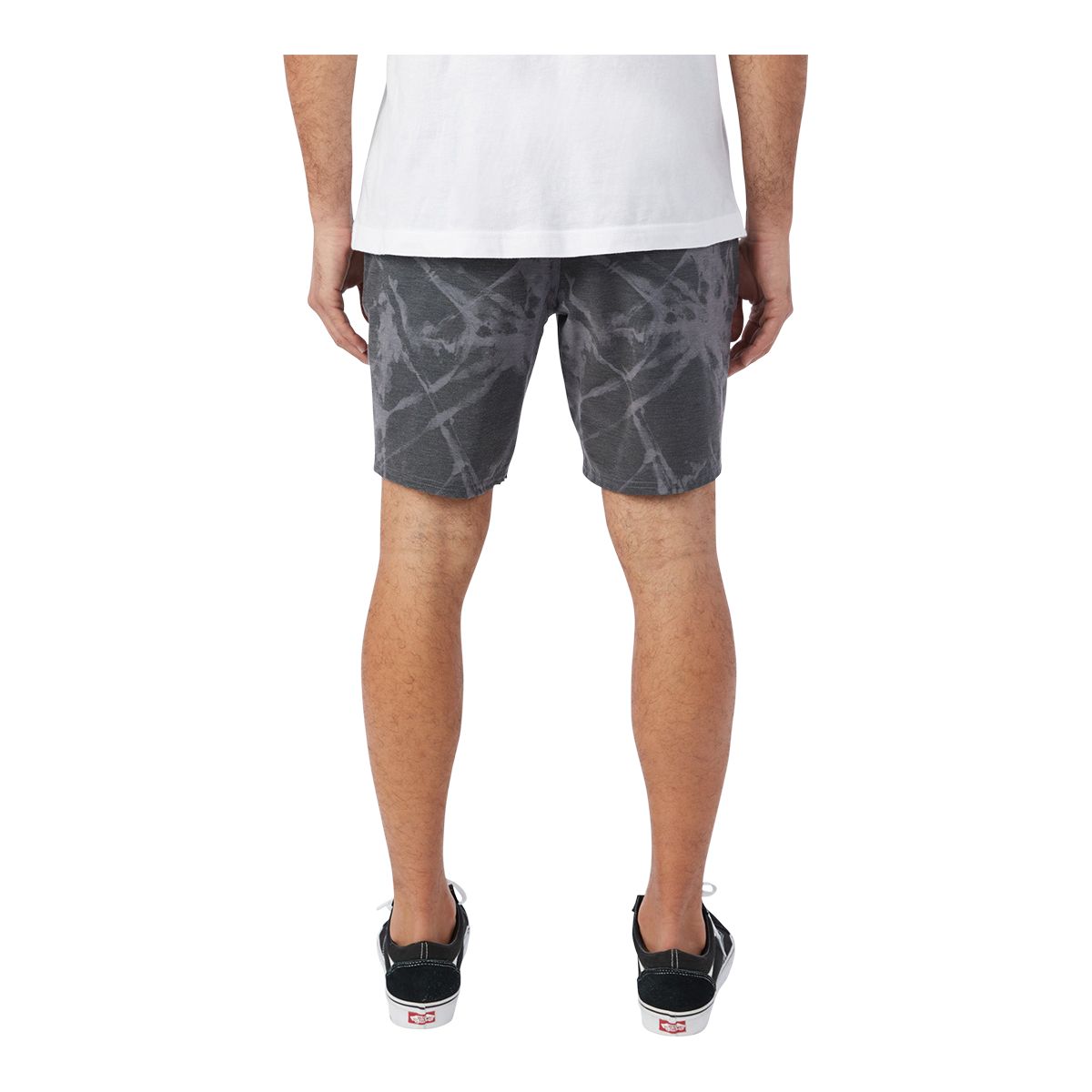 O'Neill Men's Stockton Print E-Waist 18 Inch Hybrid Shorts