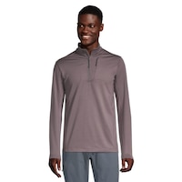 Woods Men's Aquila 1/4 Zip Top Front_Flat