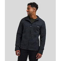 Woods Men's Matier Fleece Zip Up Top Front_Flat
