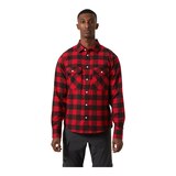 Helly Hansen Men's Lokka Organic Long Sleeve Flannel Shirt Front_Flat
