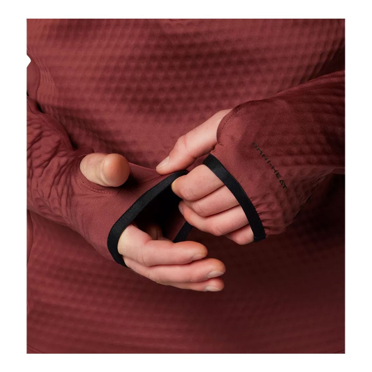 Columbia Men's Crystal Leaf Half Zip Long Sleeve Top