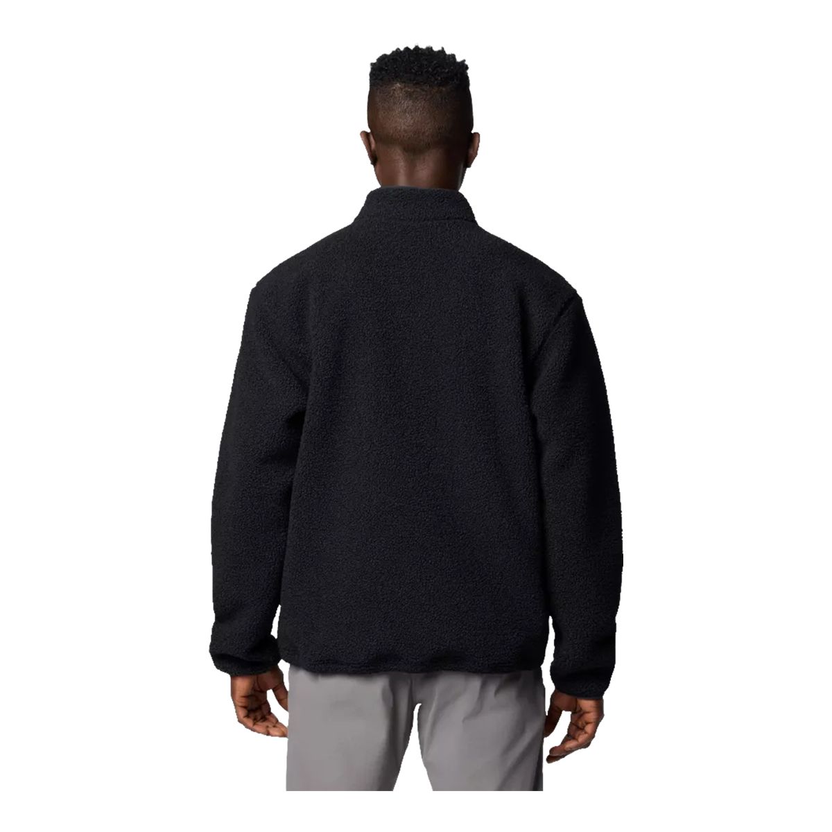 Columbia Men's Black Mesa Boucle Full Zip  Fleece Jacket