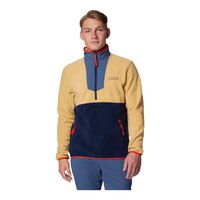 Columbia Men's Sequoia Grove Half Zip Fleece Top Front_Flat