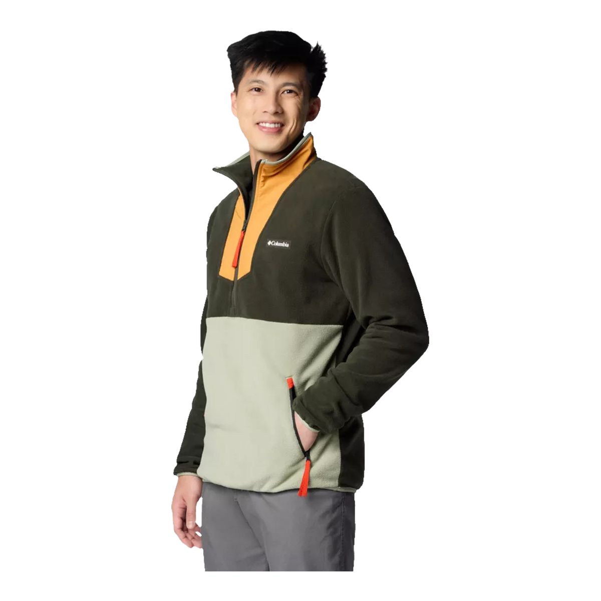 Columbia Men's Sequoia Grove Half Zip Fleece Top