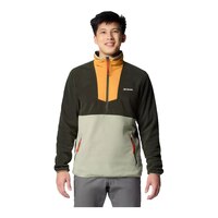 Columbia Men's Sequoia Grove Half Zip Fleece Top Front_Flat
