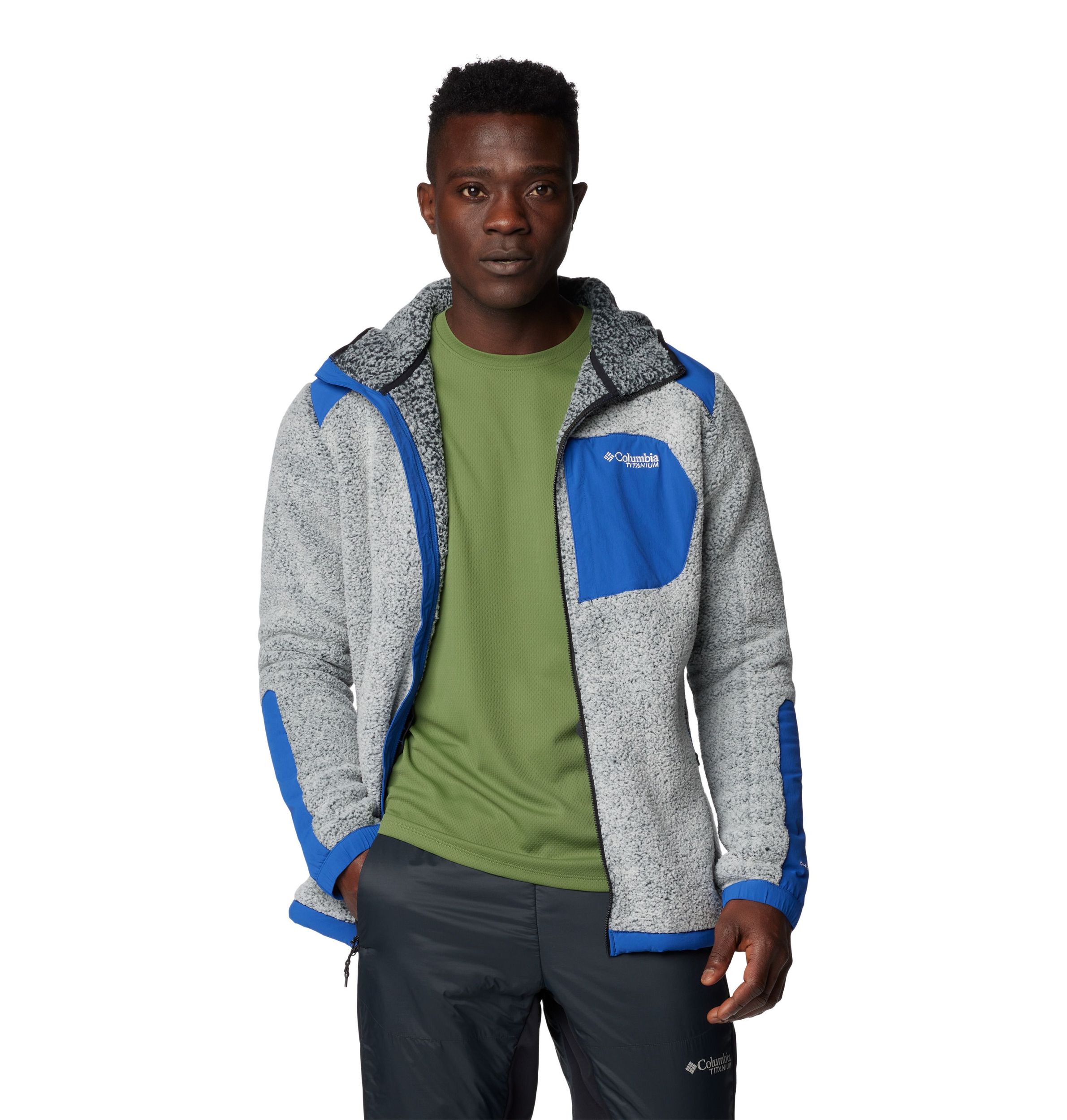 Columbia Men's Arctic Crest Sherpa Full Zip Hoodie