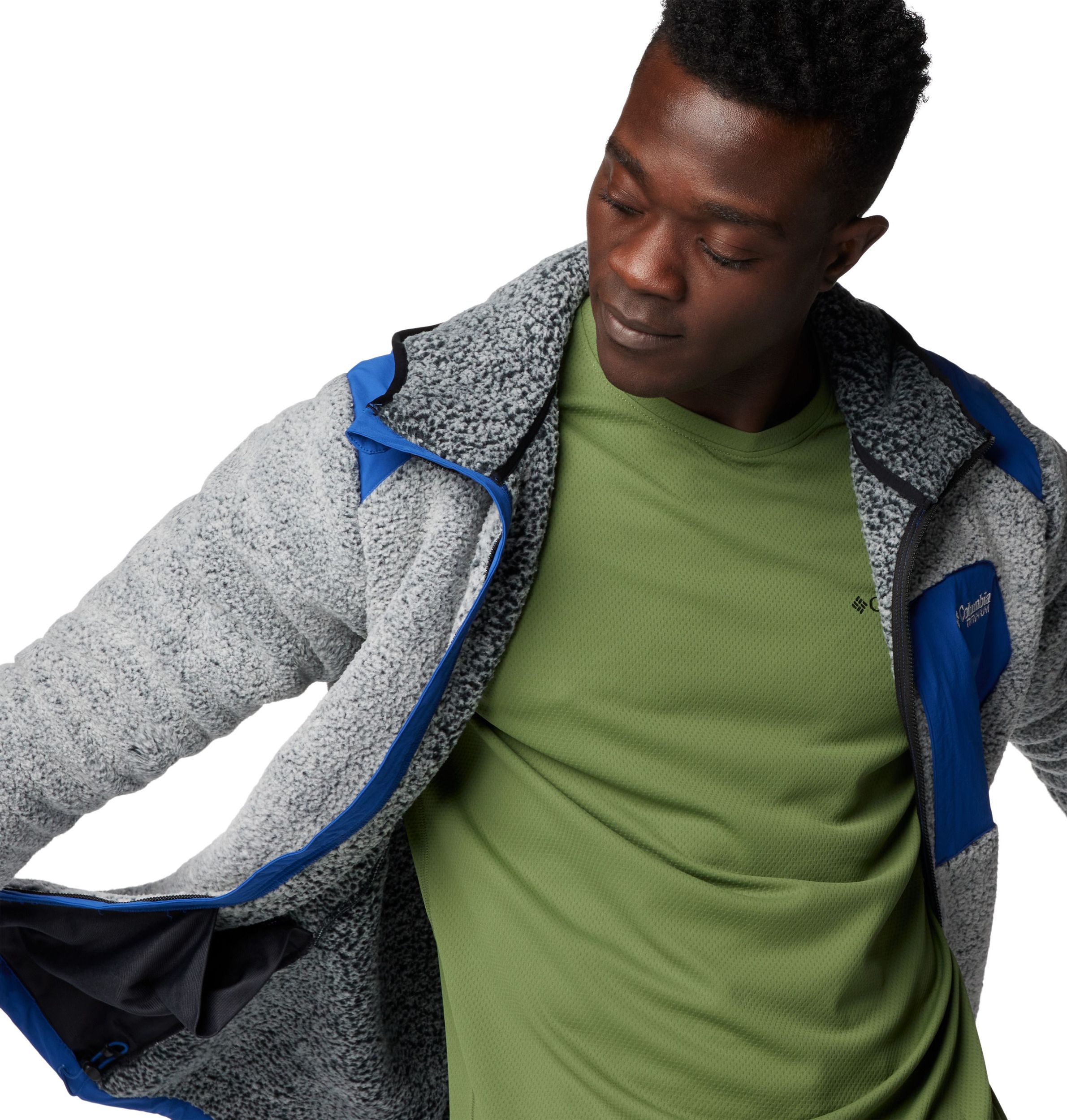 Columbia Men's Arctic Crest Sherpa Full Zip Hoodie