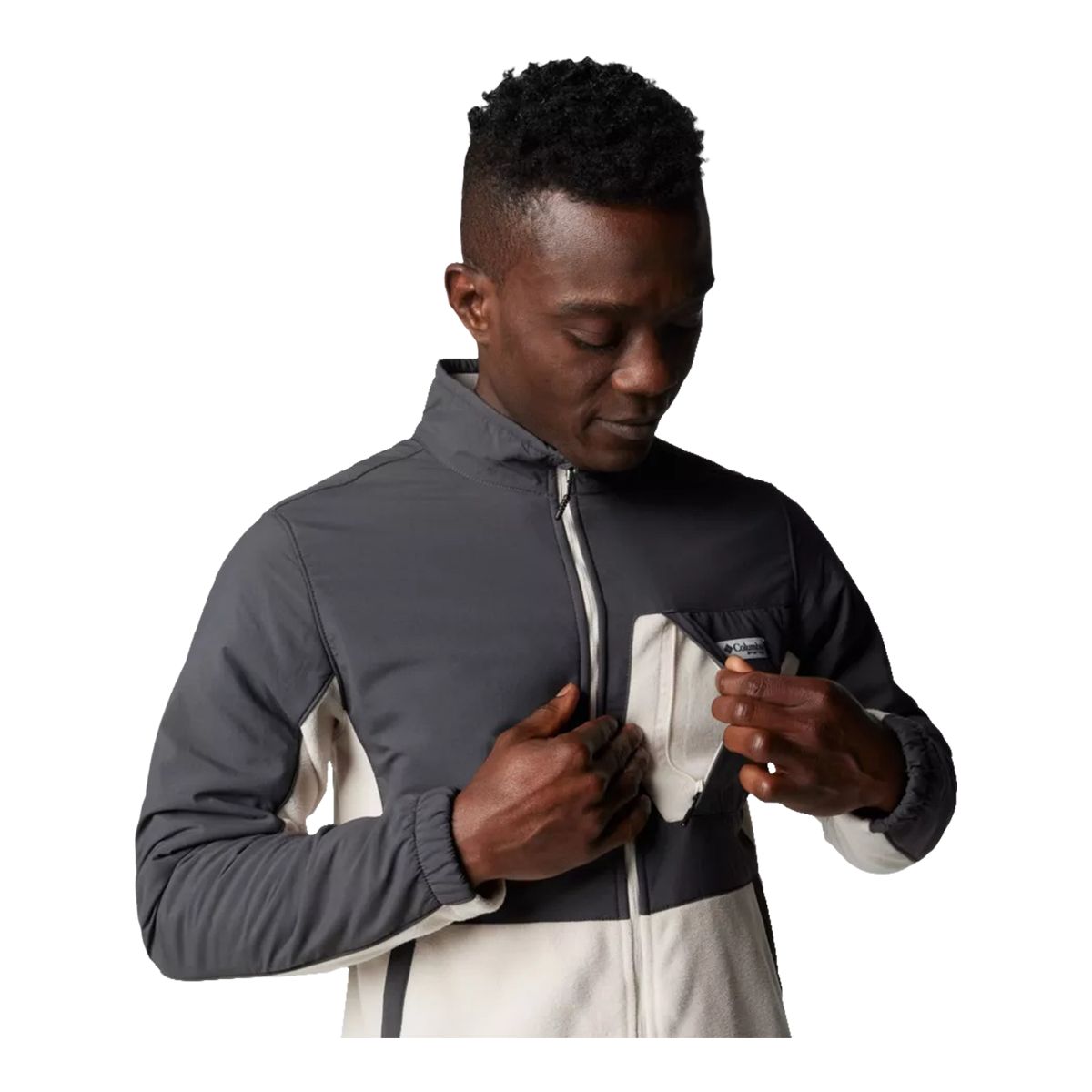 Columbia Men's PFG Uncharted™ Full Zip Fleece Top