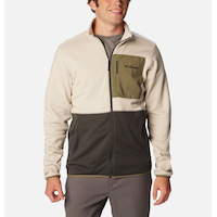 Columbia Men's Hike Full Zip II Long Sleeve Top Front_Flat