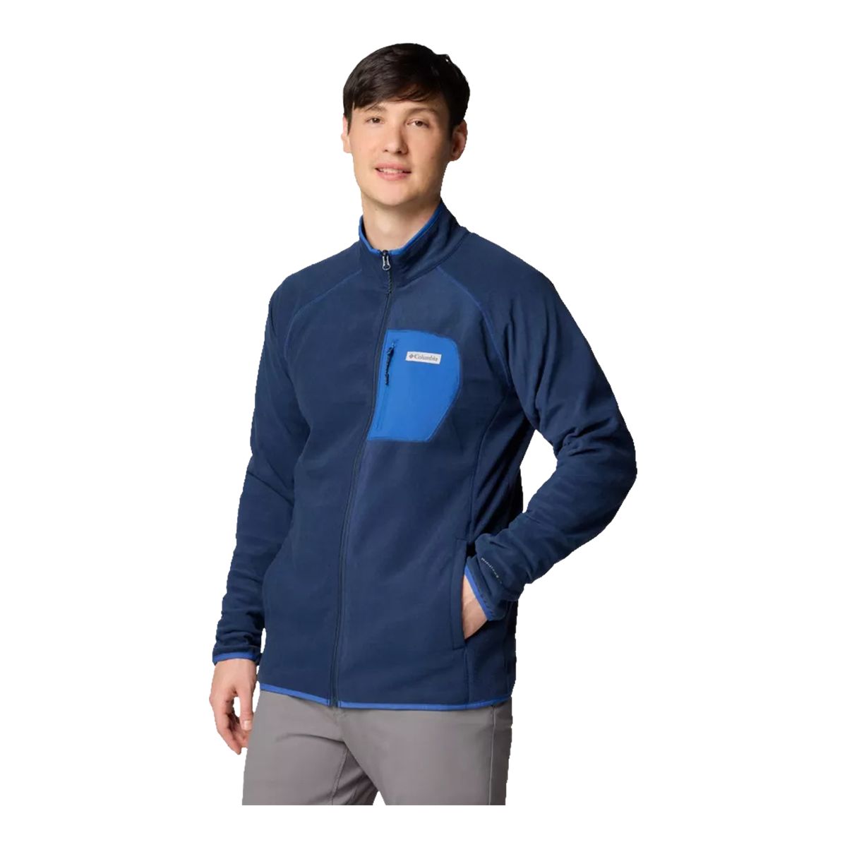 Columbia Men's Outdoor Tracks Full Zip II Long Sleeve Top