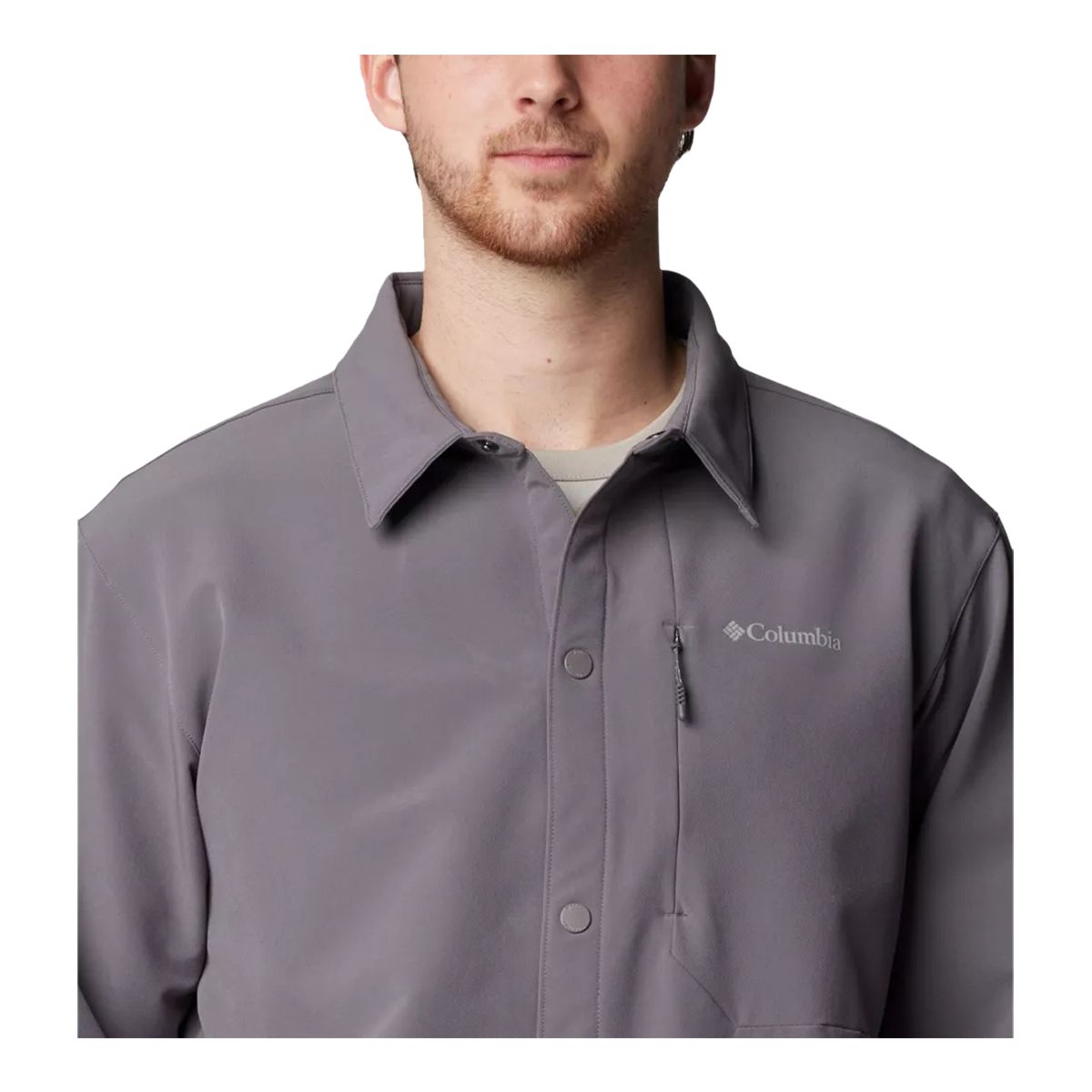 Columbia Men's Black Mesa Shirt Jacket