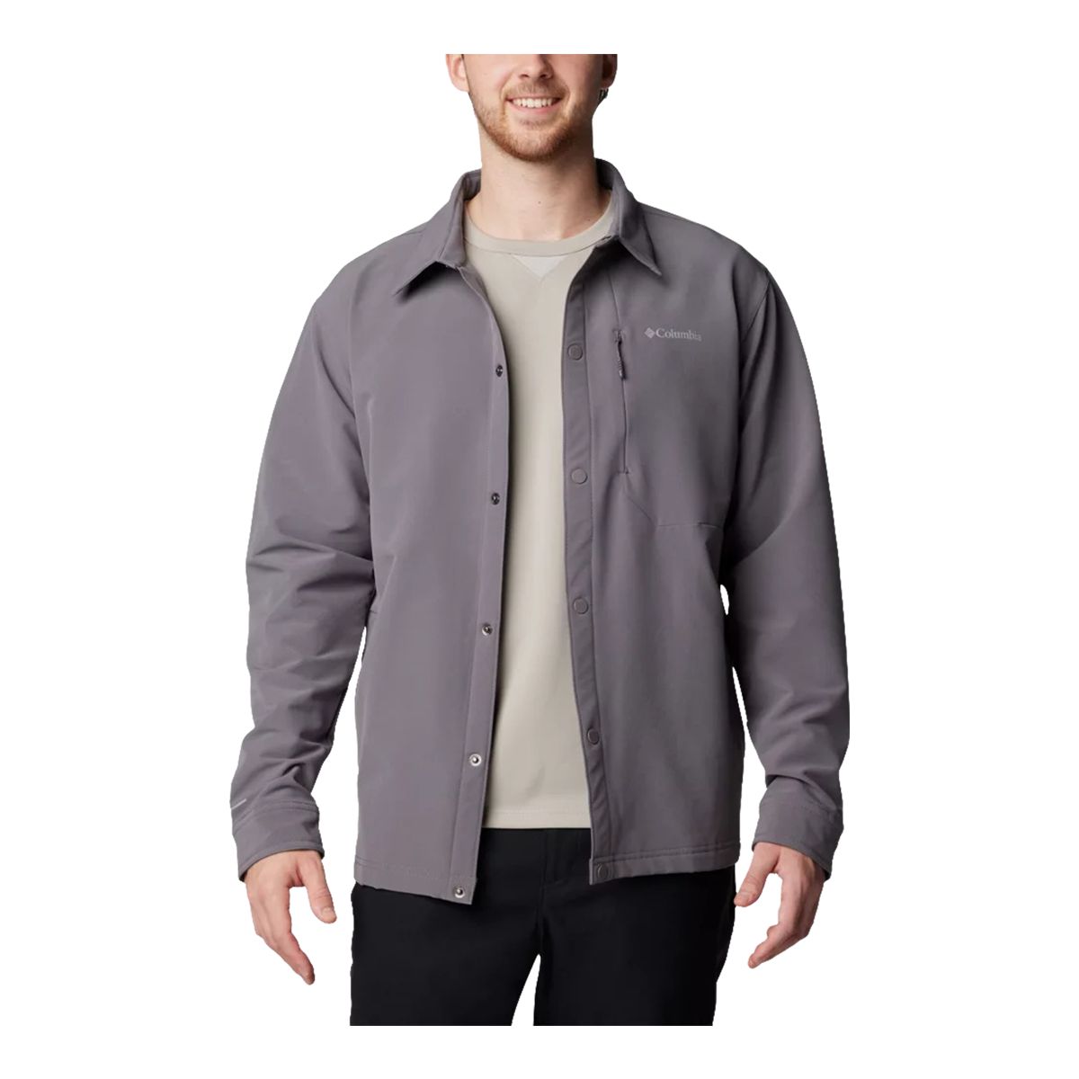 Columbia Men's Black Mesa Shirt Jacket