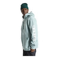 Burton Men's Elite Full Zip Hoodie Front_Three_Fourths_Angled_Left