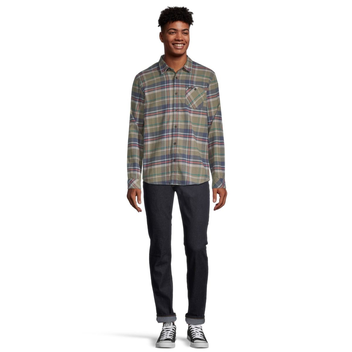 O'Neill Men's Redmond Stretch Flannel Shirt