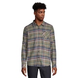 O'Neill Men's Redmond Stretch Flannel Shirt Front_Flat