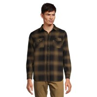 Vans Men's Monterey III Long Sleeve Flannel Shirt Front_Flat
