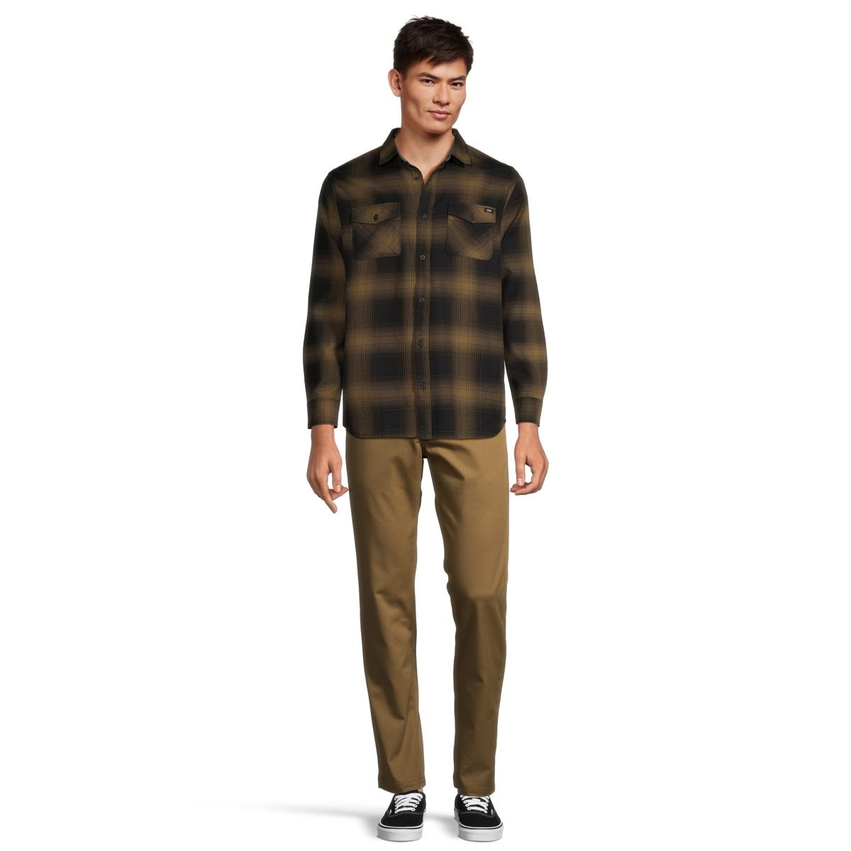 Vans Men's Monterey III Long Sleeve Flannel Shirt