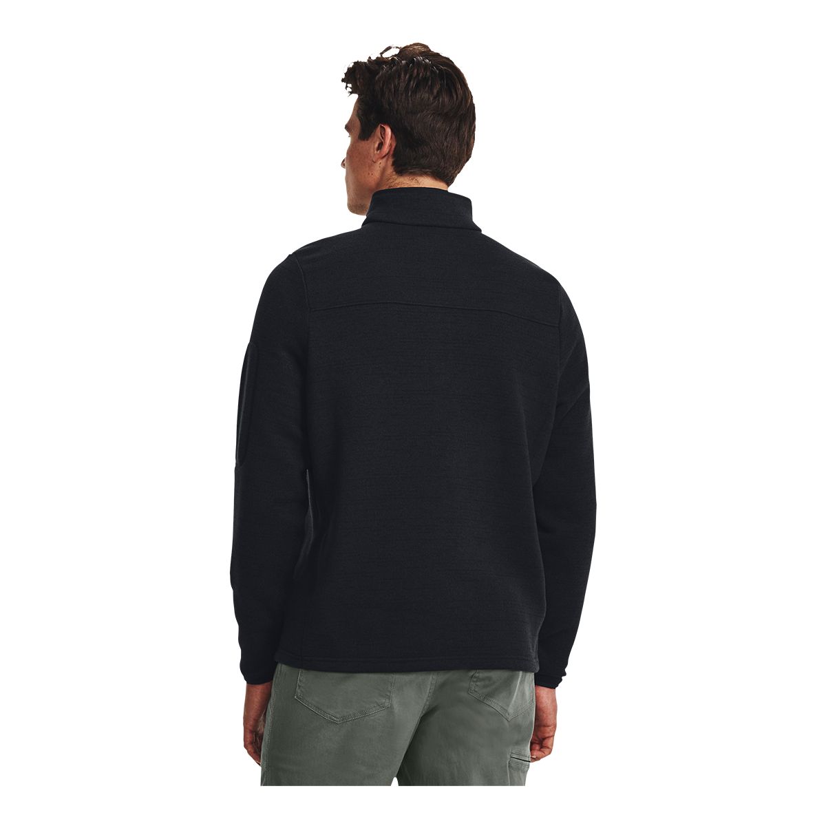 Under Armour Men's Specialist Quarter Zip Long Sleeve Top