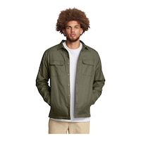 Under Armour Men's Expanse Lined Flannel Front_Flat