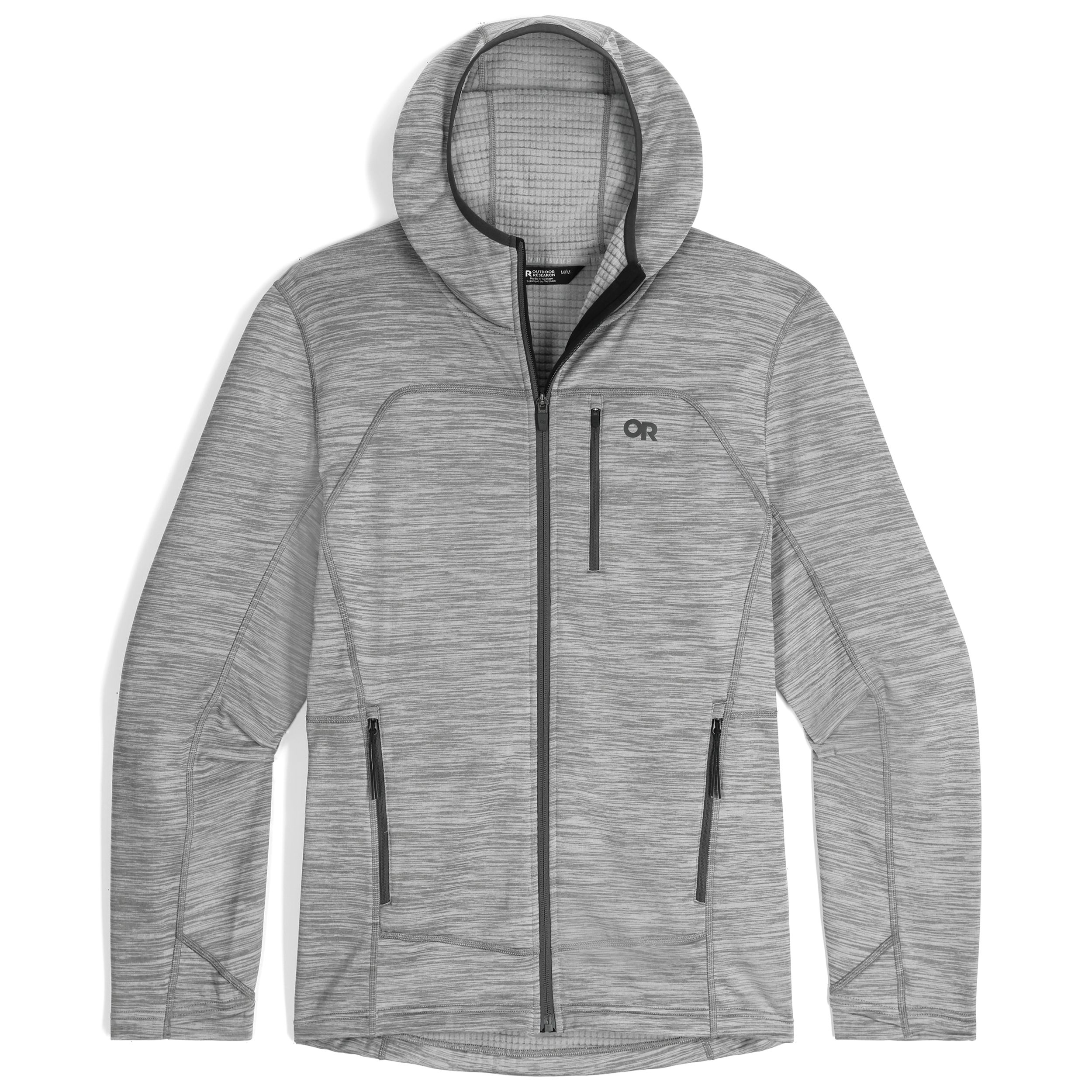 Outdoor Research Men's Vigor Grid Fleece Full Zip Hoodie