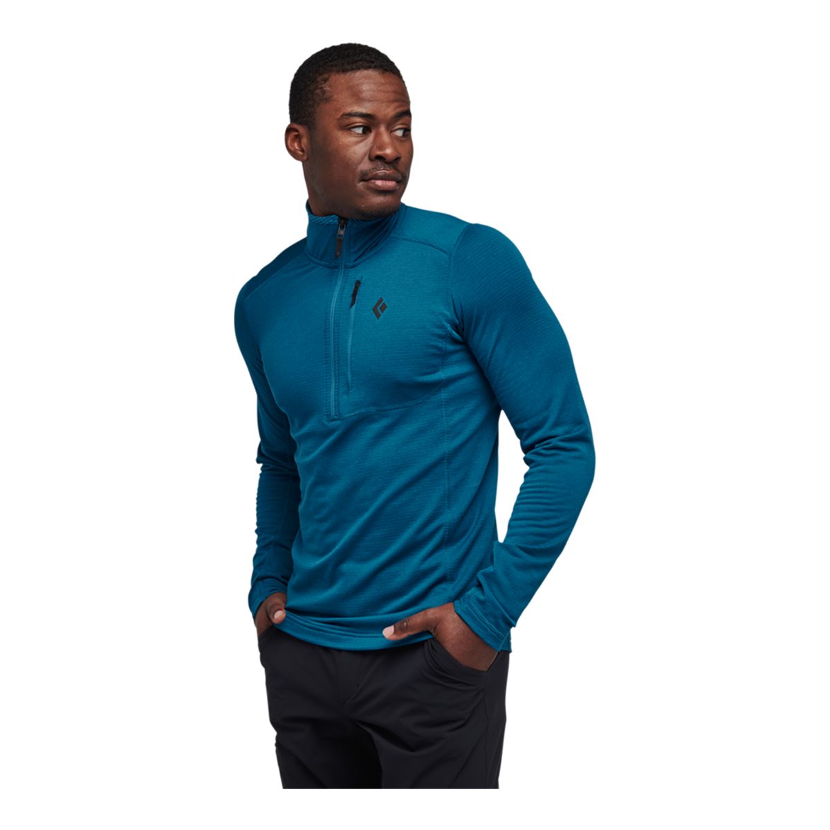Black Diamond Men's Coefficient LT Quarter Zip Pullover