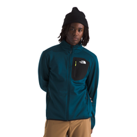The North Face Men's Crest Full Zip Long Sleeve Top Front_Flat