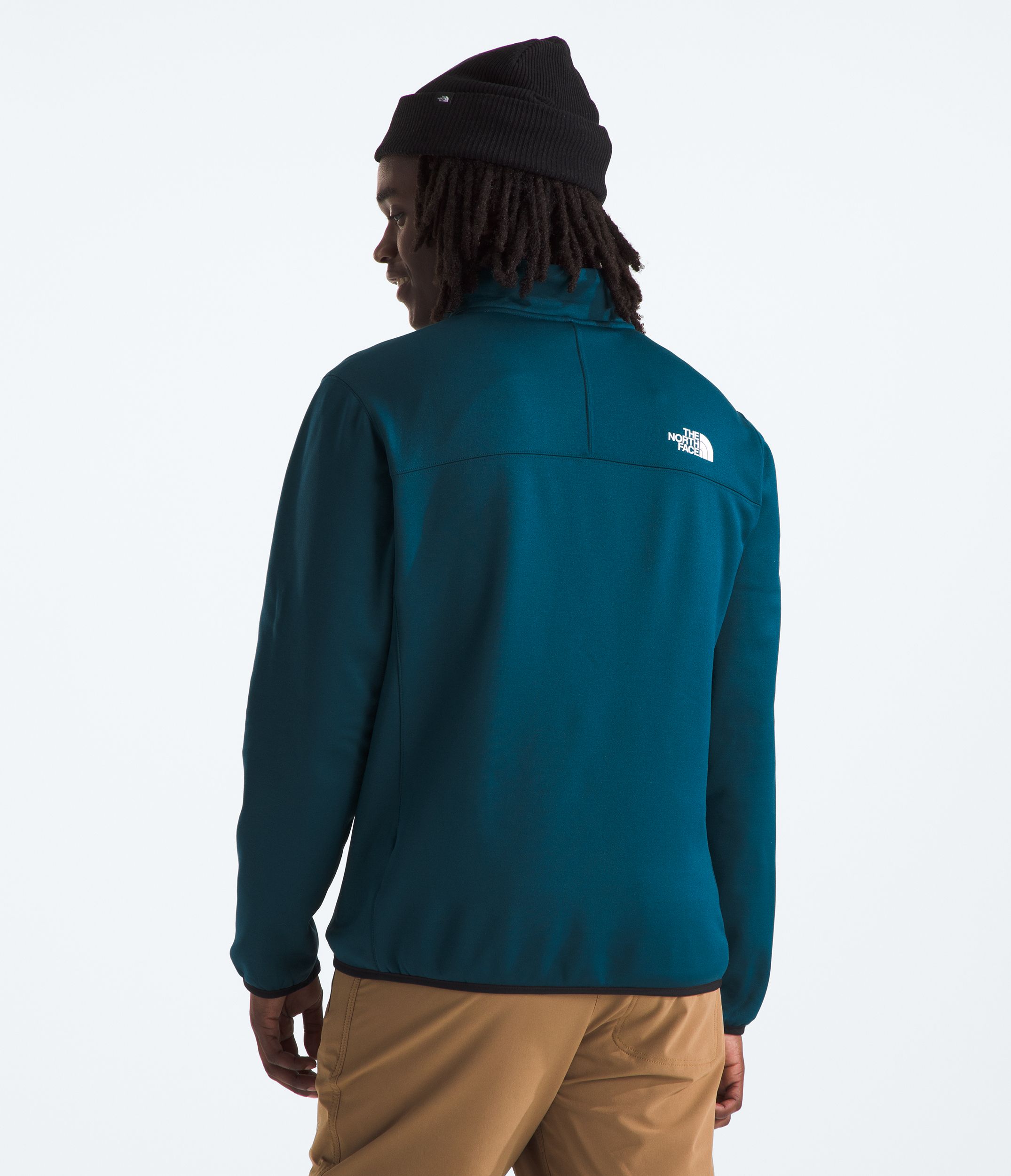 The North Face Men's Crest Full Zip Long Sleeve Top