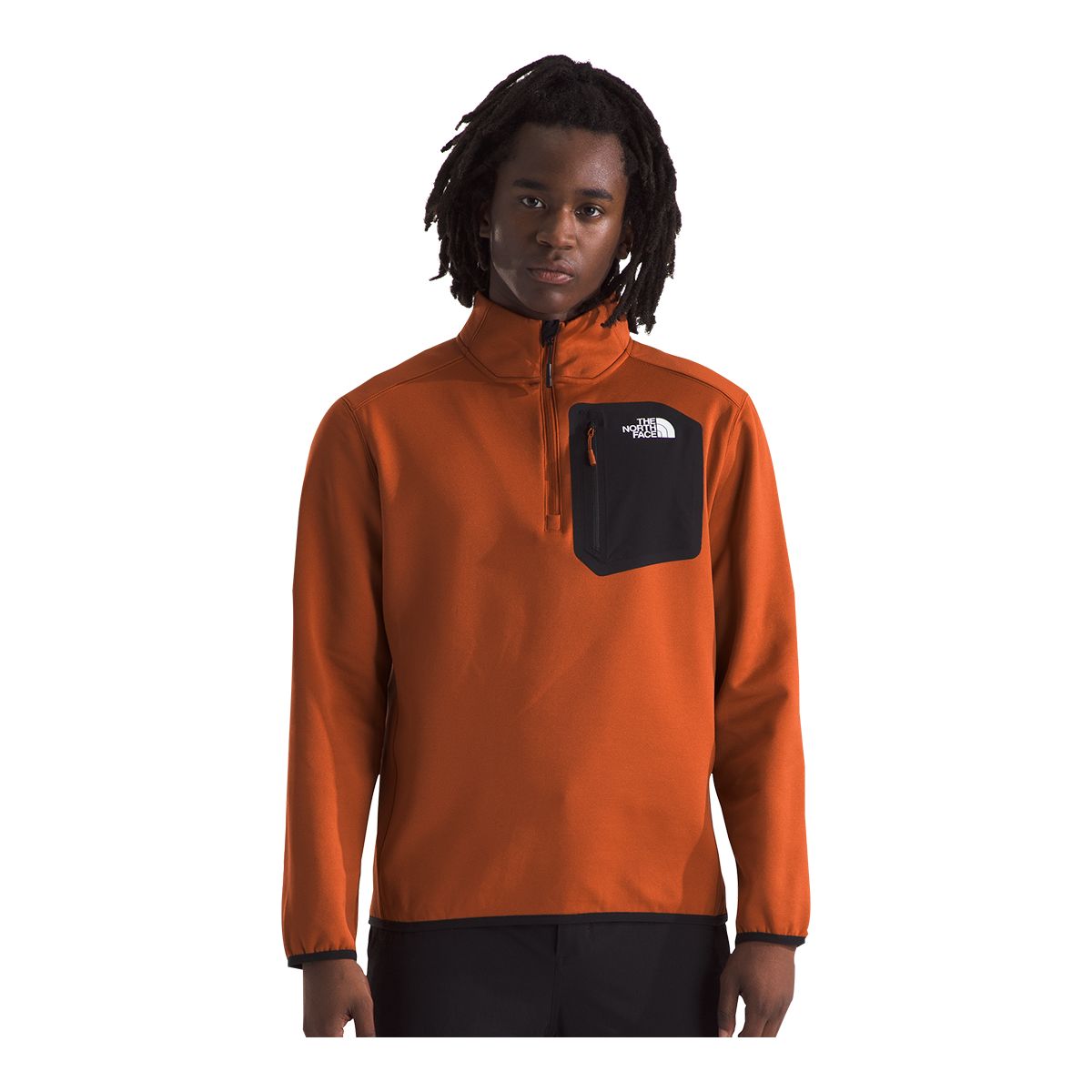 The North Face Men's Crest Quarter Zip Long Sleeve Top