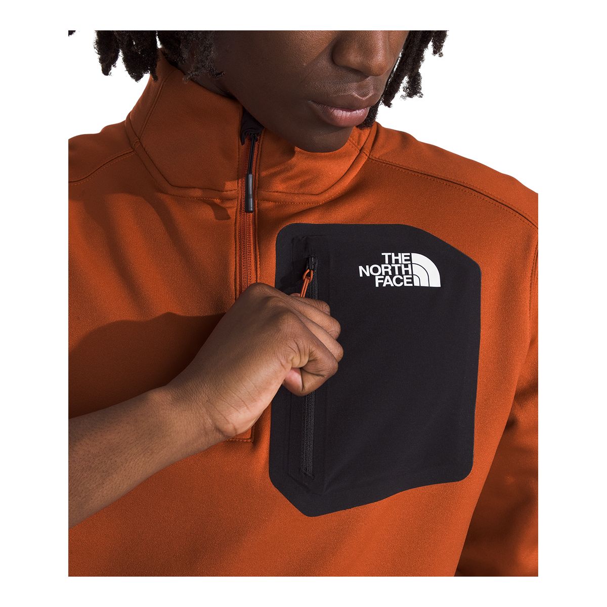The North Face Men's Crest Quarter Zip Long Sleeve Top