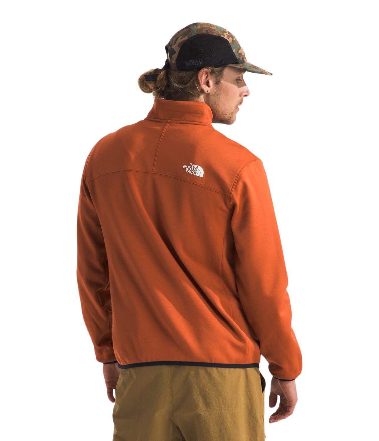 The North Face Men's Crest Quarter Zip Long Sleeve Top