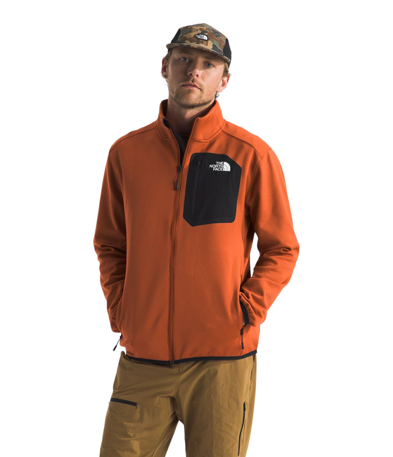 The North Face Men's Crest Quarter Zip Long Sleeve Top
