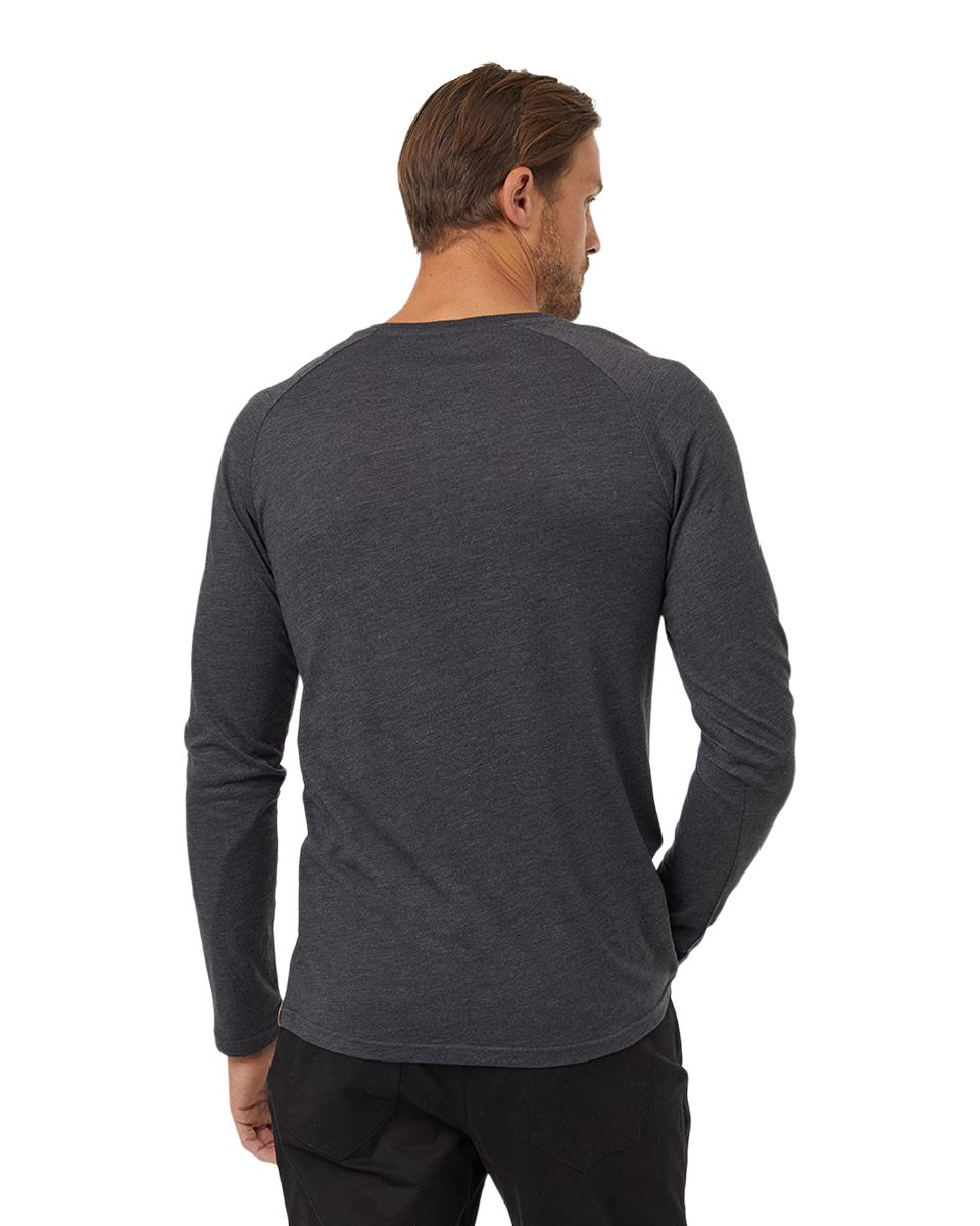 Tentree Men's TreeBlend Classic Henley Long Sleeve Shirt