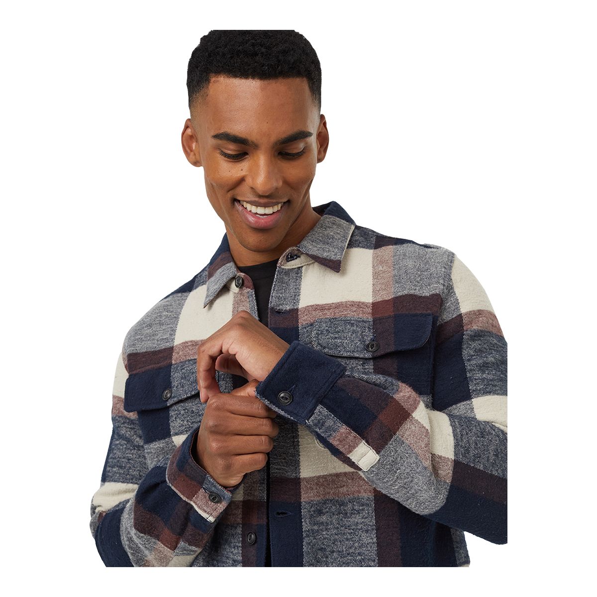 Tentree Men's Heavy Weight Flannel Jacket