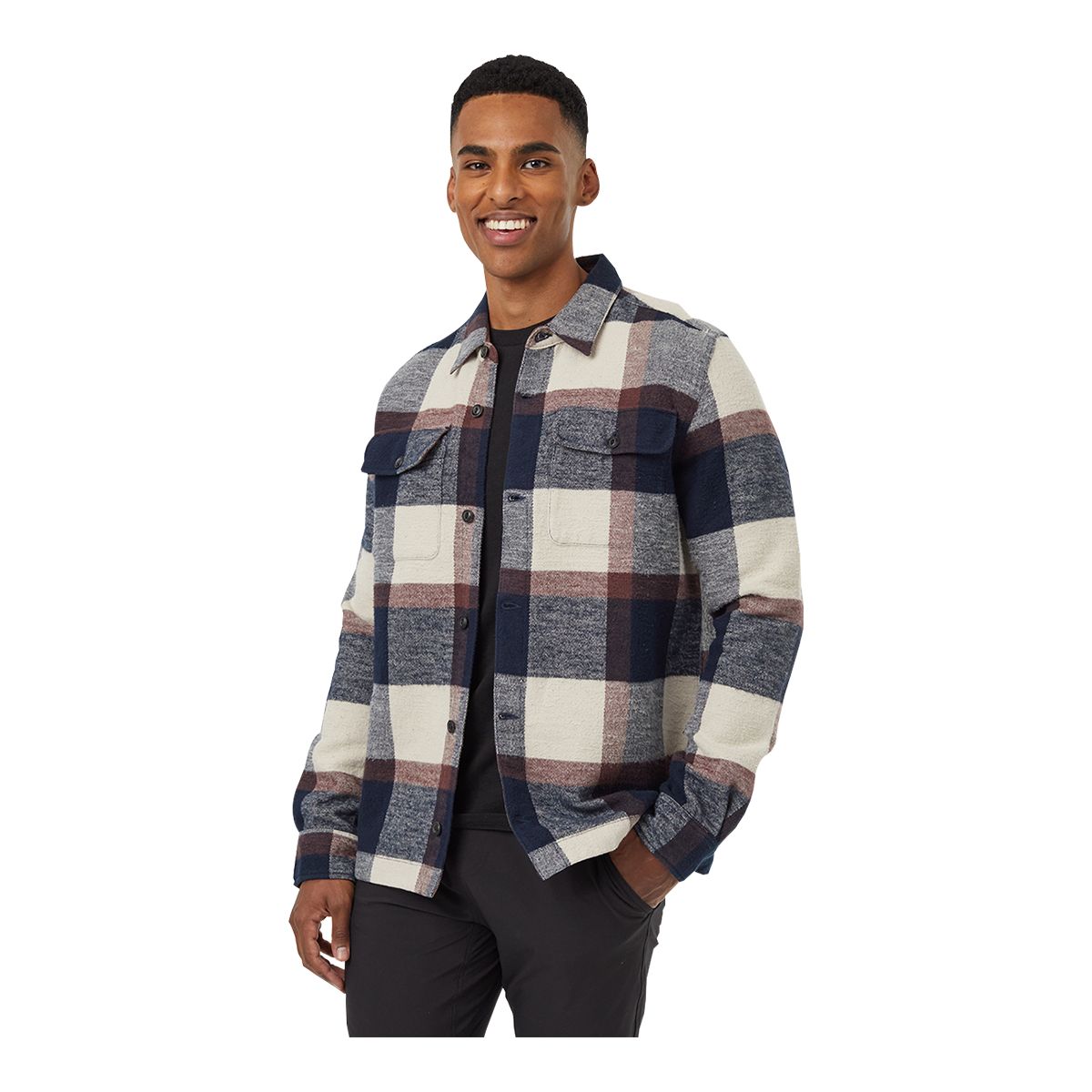 tentree Men s Heavy Weight Flannel Jacket SportChek