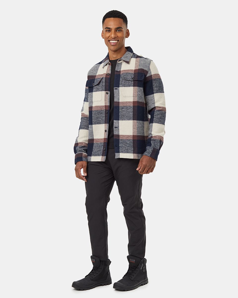 Tentree Men's Heavy Weight Flannel Jacket