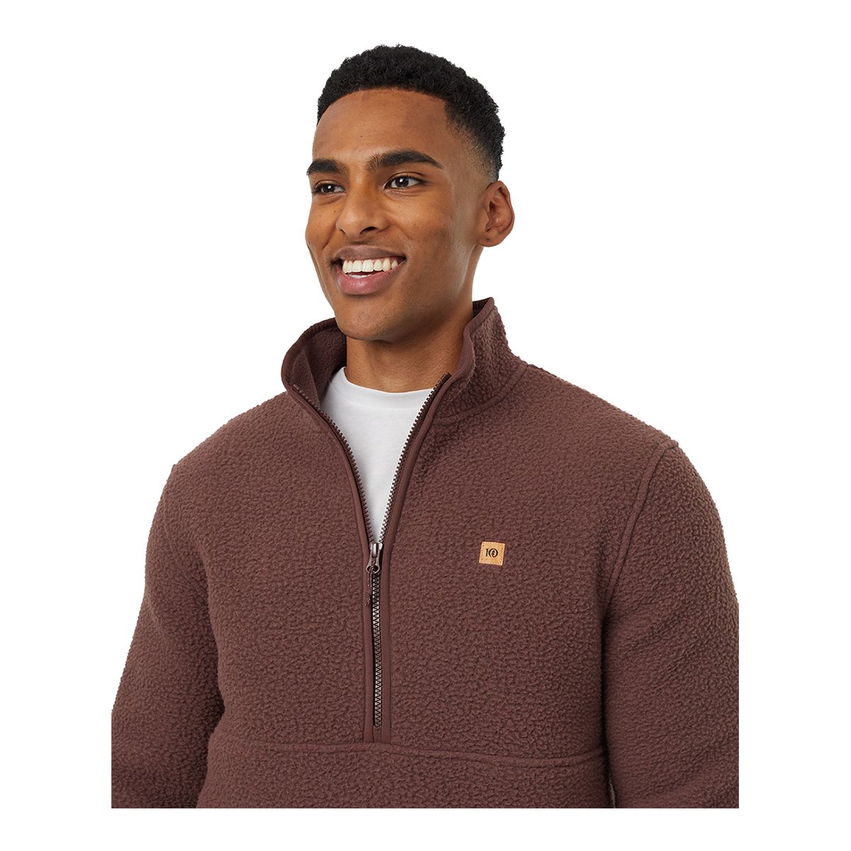 Tentree Men's Ecoloft Half Zip Long Sleeve Top