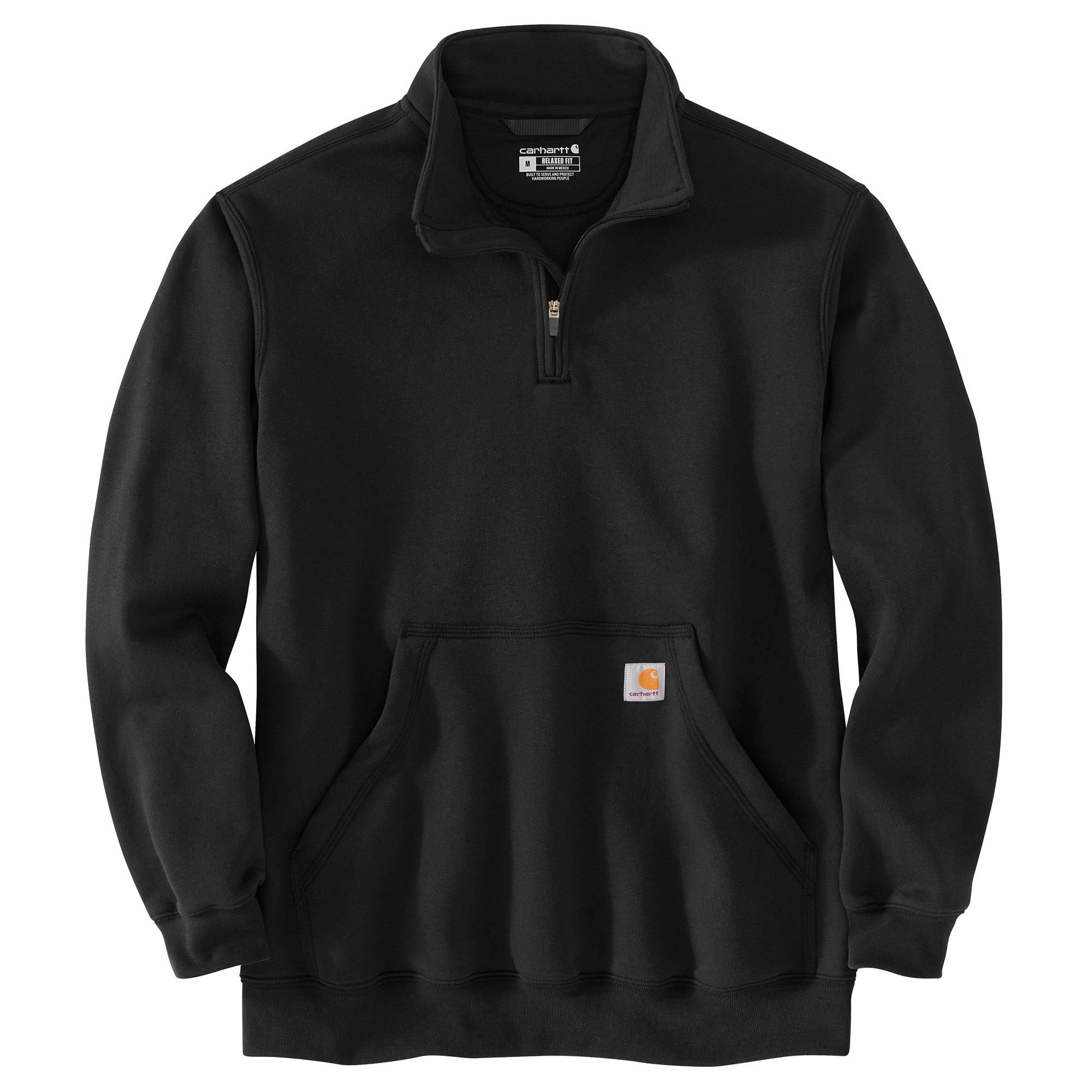 Carhartt Men's Midweight Mock Neck Quarter Zip Sweatshirt