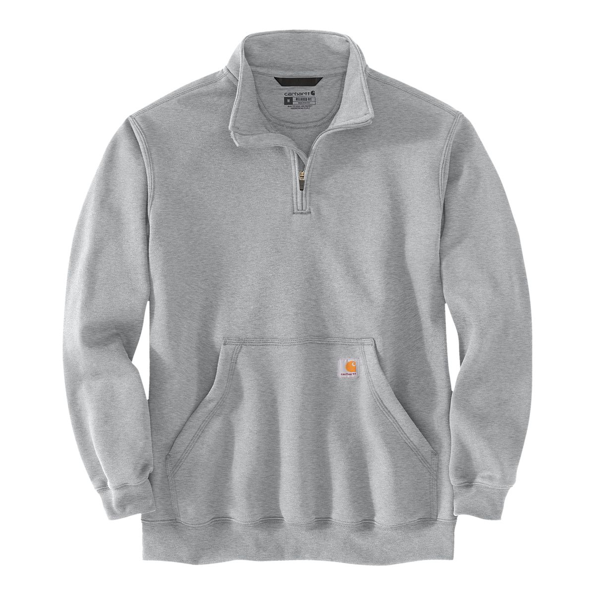 Carhartt Men's Midweight Mock Neck Quarter Zip Sweatshirt