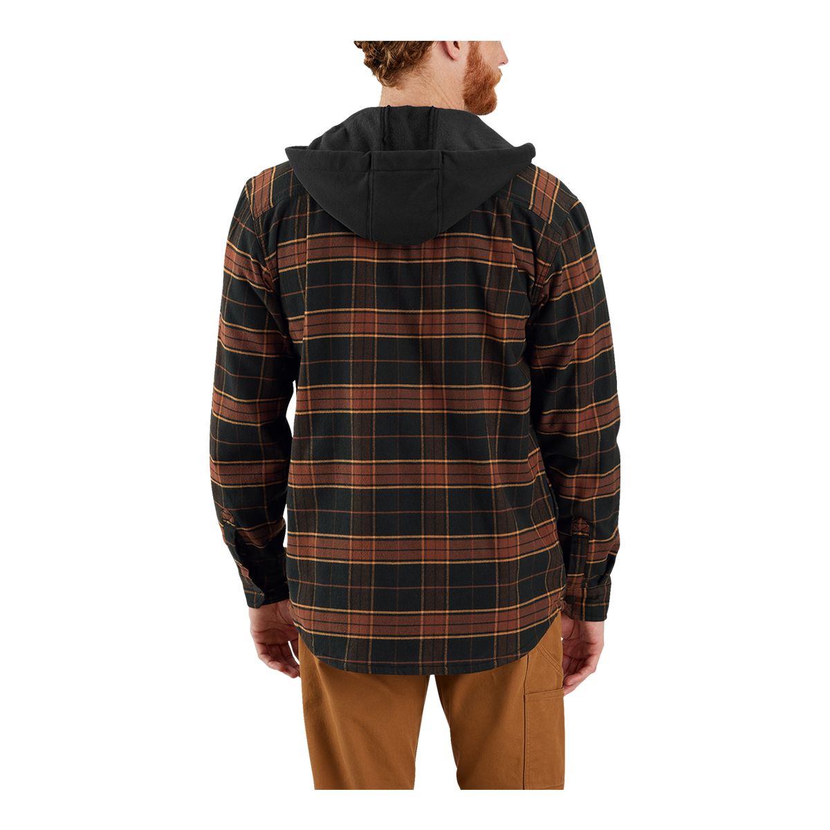 Carhartt Men's Flannel Fleece Lined Jacket