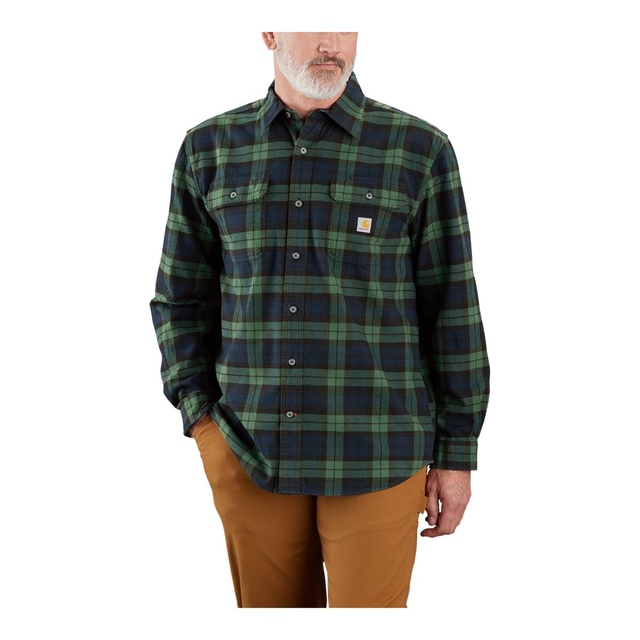 Carhartt Men's Heavyweight Flannel Long Sleeve Shirt