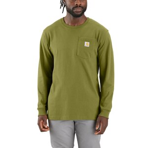Carhartt Men's Heavyweight C Pocket Long Sleeve T Shirt