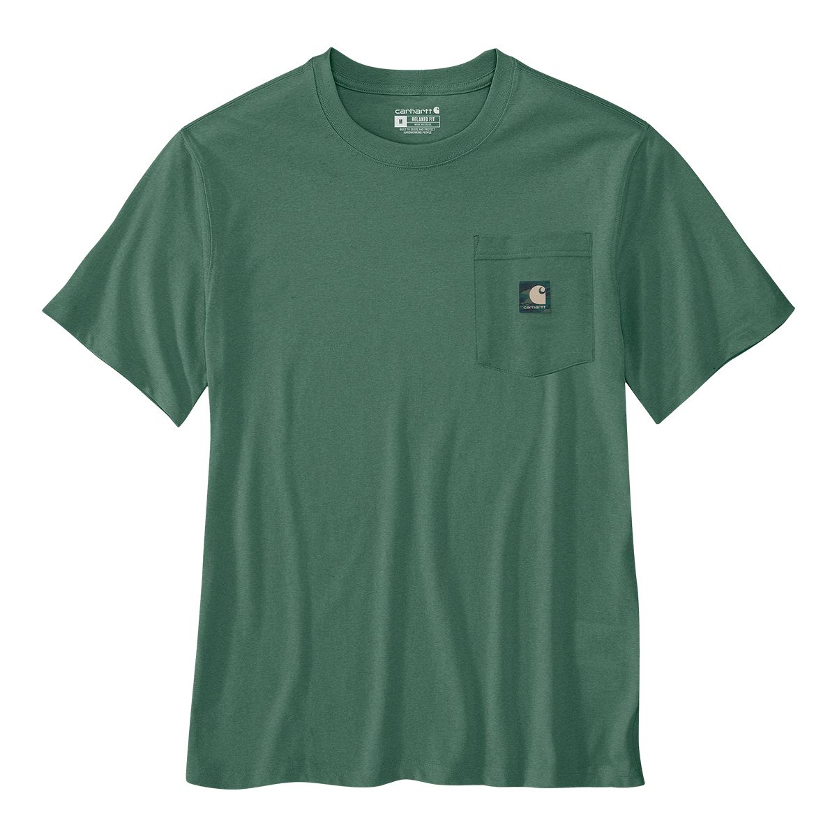 Carhartt Men's Lightweight Pocket Camo T Shirt