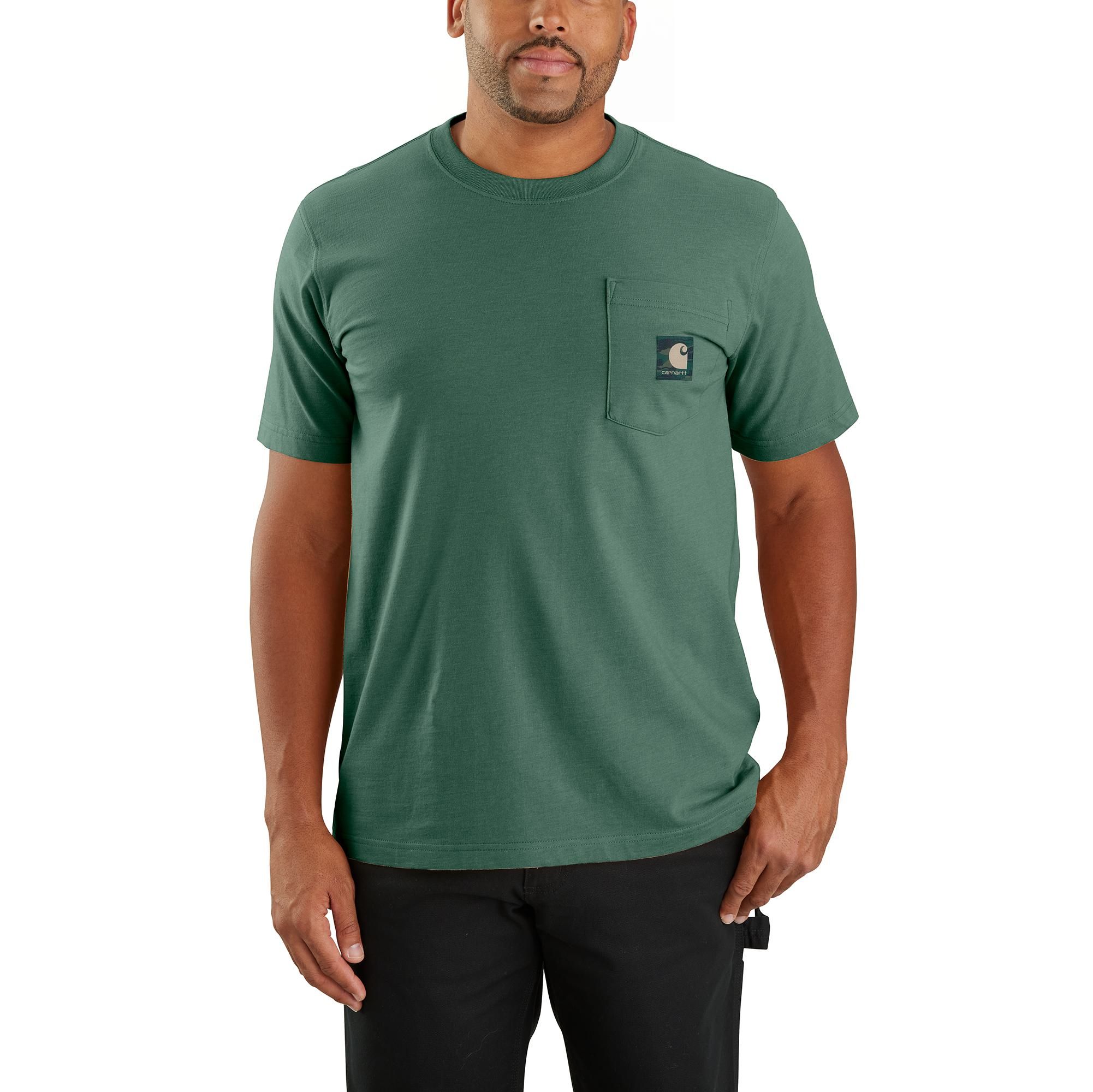Carhartt Men's Lightweight Pocket Camo T Shirt