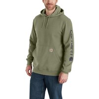 Carhartt Men's Midweight Sleeve Hoodie Front_Three_Fourths_Angled_Left