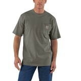 Carhartt Men's Heavyweight Pocket T Shirt Front_Flat
