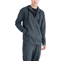 SAXX Men's Trailzer Full Zip Hoodie Front_Angled_Right