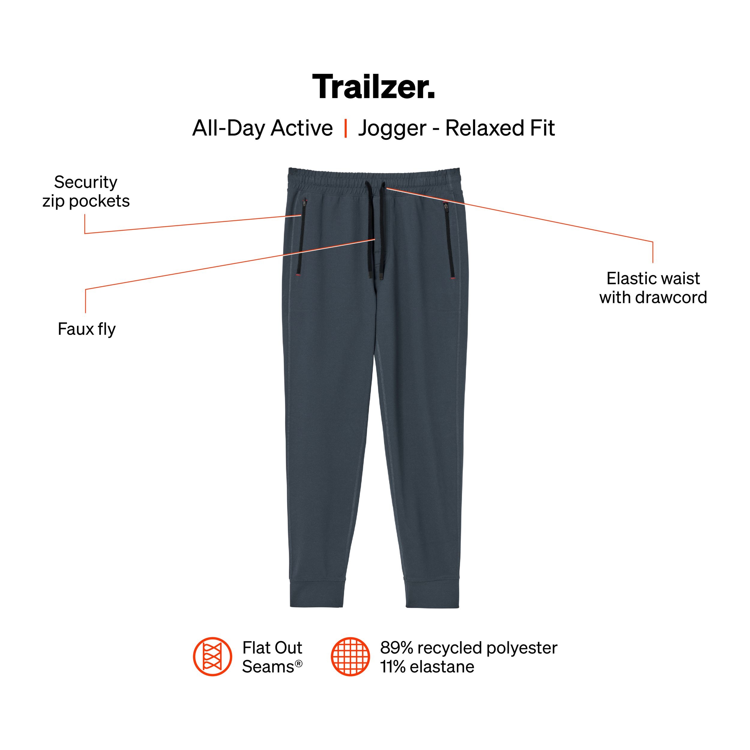 SAXX Men's Trailzer Jogger Pants