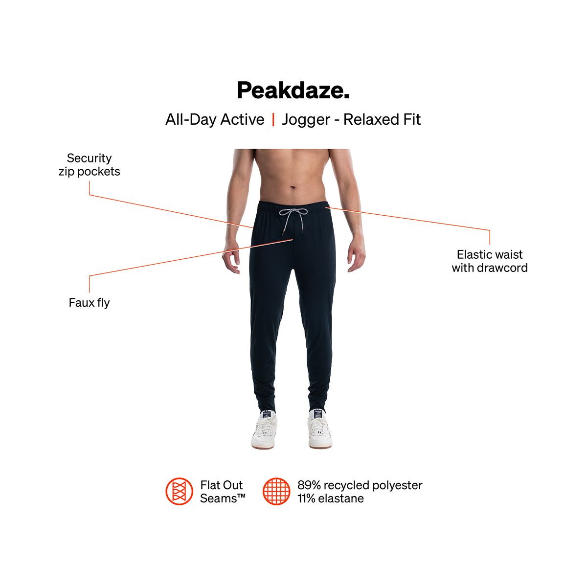 SAXX Men's PeakDaze Jogger Pants