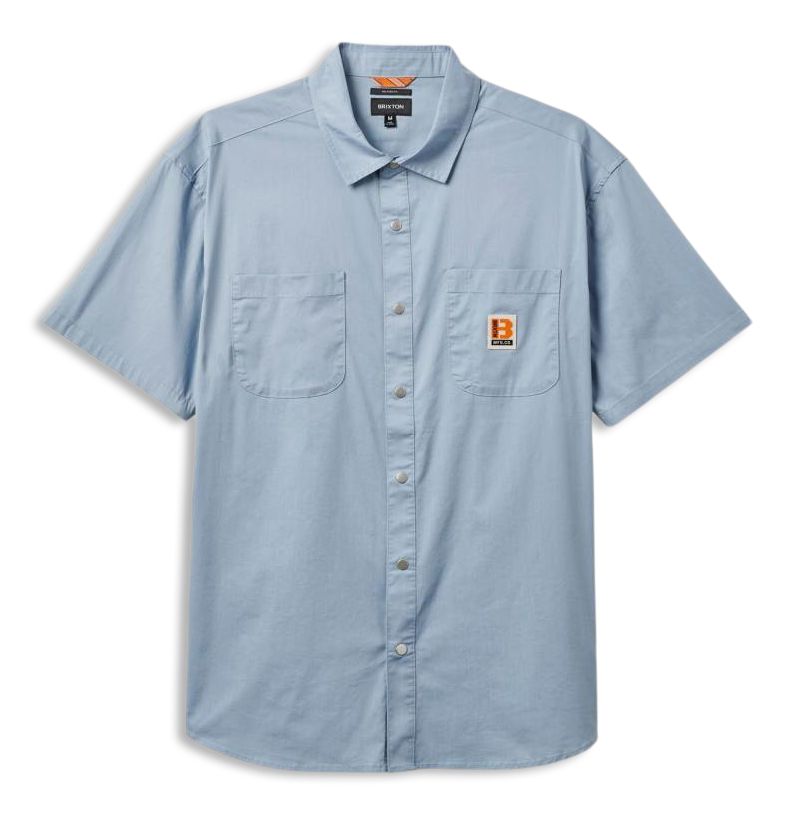 Brixton Men's Builders Mechanic Woven T Shirt