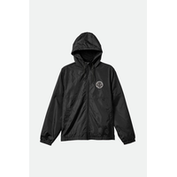 Brixton Men's Claxton Crest Low Jacket Front_Flat